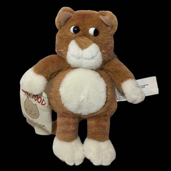 Emmett Doll Cat Plush 8" Kitten Hobo Clown friend Merylin Hafner Cricket Mag Toy - Picture 1 of 10